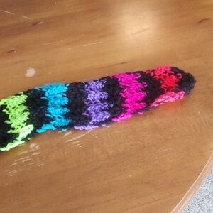 Kids Hand knit scarf